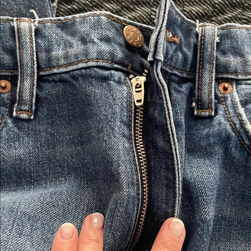 J. Crew Men's Straight Blue Jeans - Picture 5 of 7